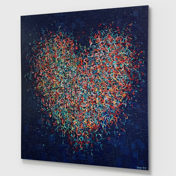 The Navy Optimist 127 x 127cm