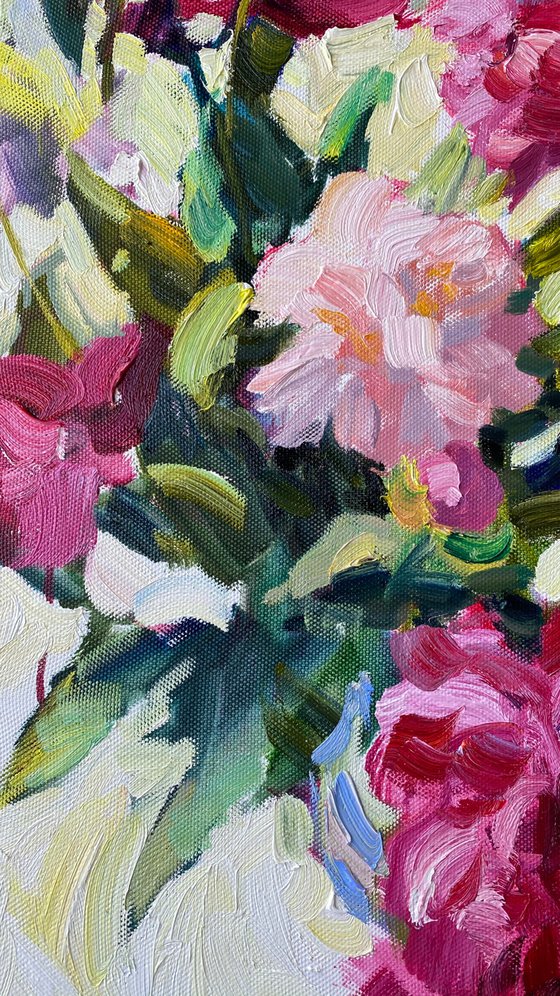 Sunny peonies