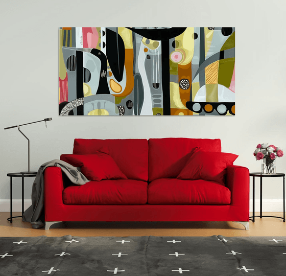 Geometric abstraction #4