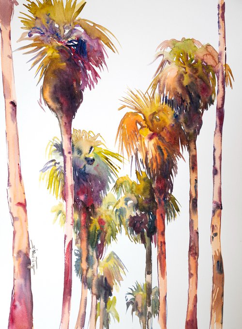 Palm Trees by Suren Nersisyan