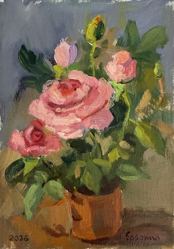 Roses, etude