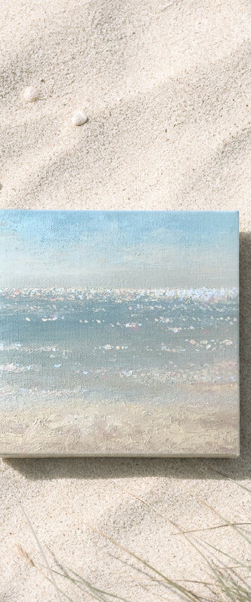 Tiny II, sea horizon by Alena Post