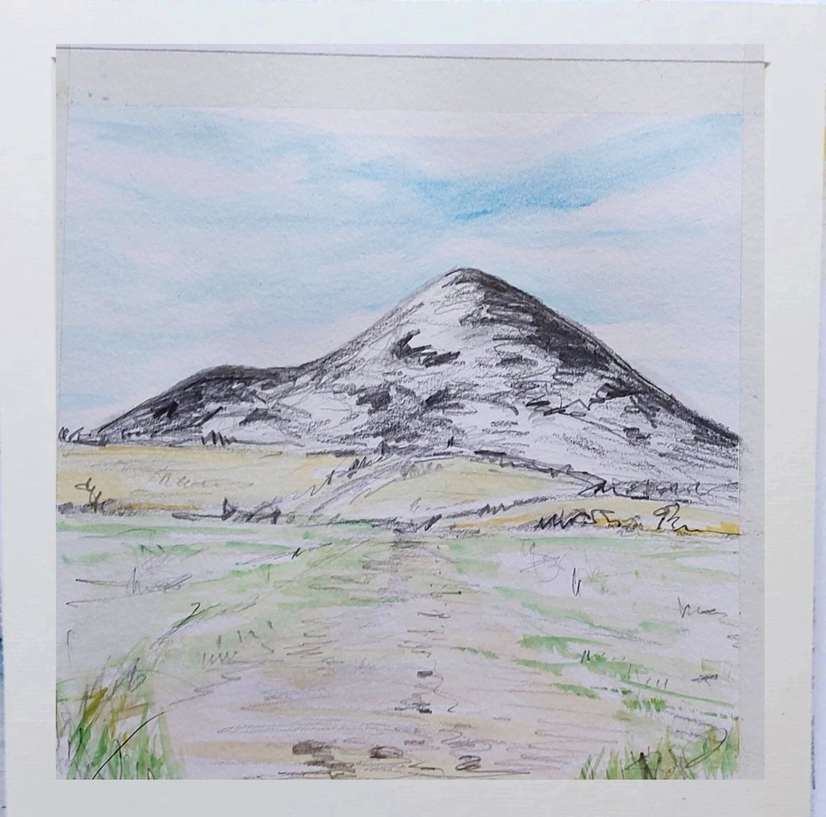 Sugarloaf Strolls by Niki Purcell - Irish Landscape Painting