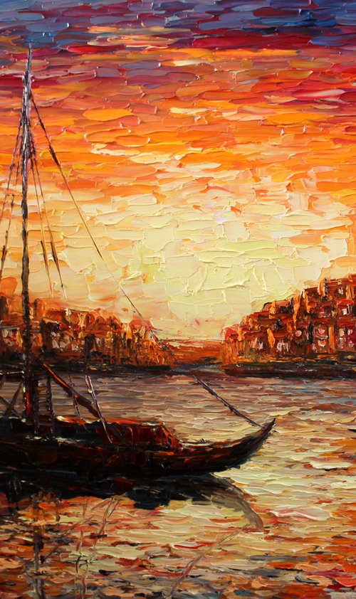 Sunset in Portugal by Haykuhi Khachatryan