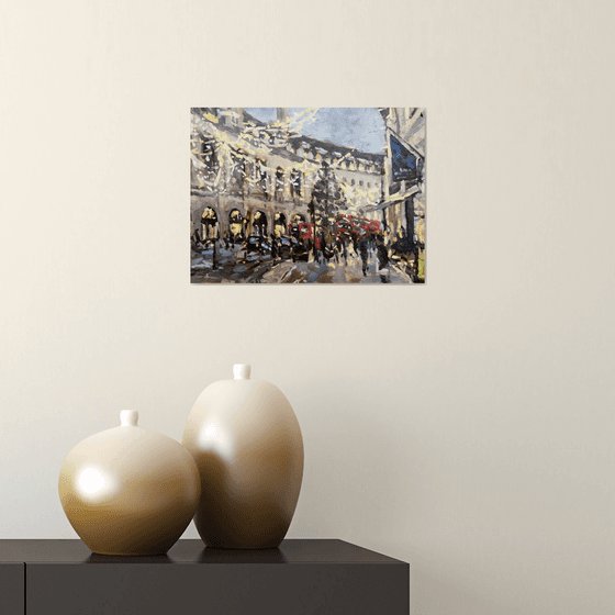 Christmas lights on Regent Street, London