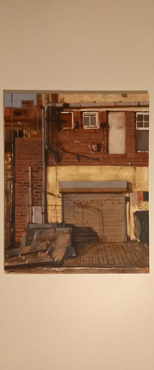 The Garage Wall by Joseph Skelley