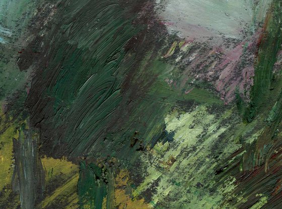 Tall Trees Bend; Spring Wind