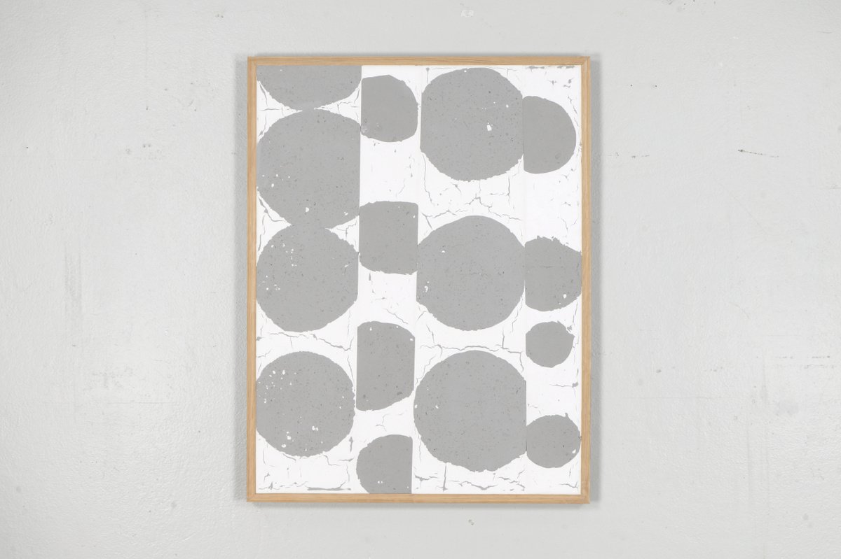 Organic Abstract Painting By Johan Soderstrom, 25 X 33, #284 Membrane, Original Artwork