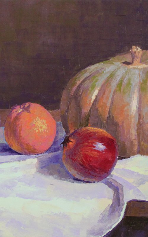 Pumpkin and Citrus by REVAZ TCHEISHVILI