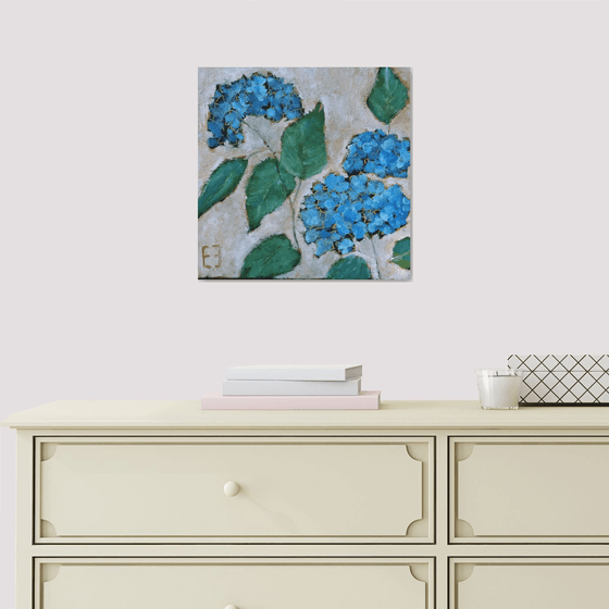 Blue Hydrangea