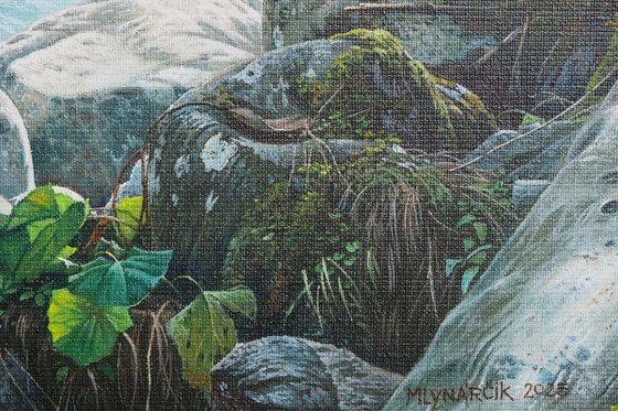 Sound of the mountain stream
