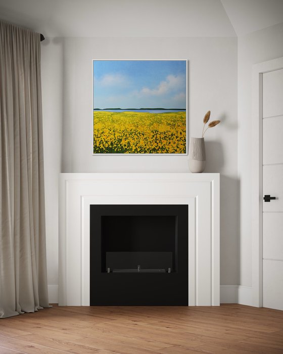 The Silence of Blooming Fields