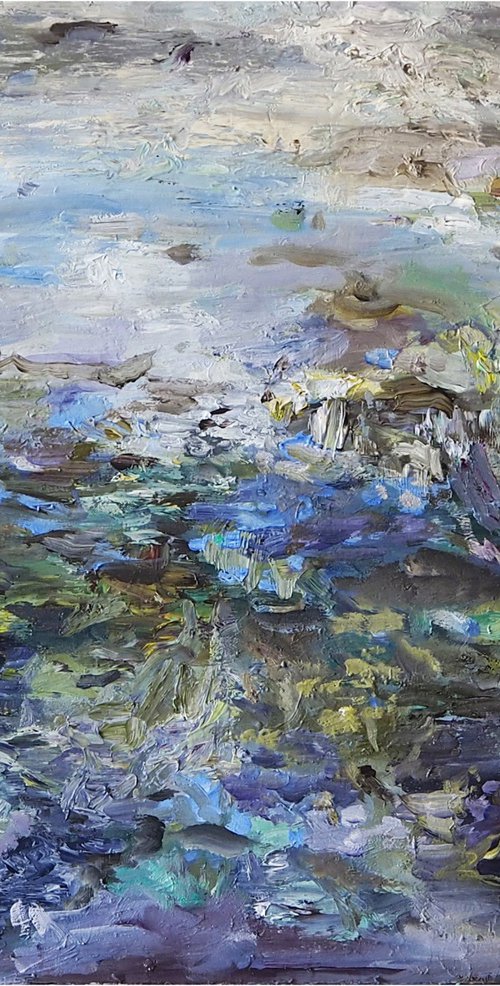 Sei di sera - Abstract impressionistic by Isabella Nazzarri