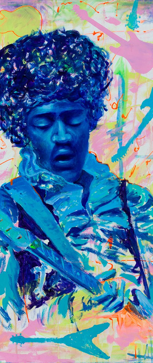 Jimi Hendrix by MK Anisko