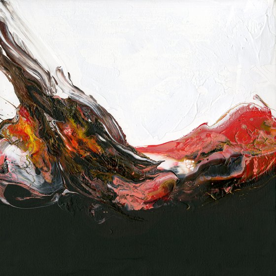 Fire Dance  - Abstract Painting  by Kathy Morton Stanion