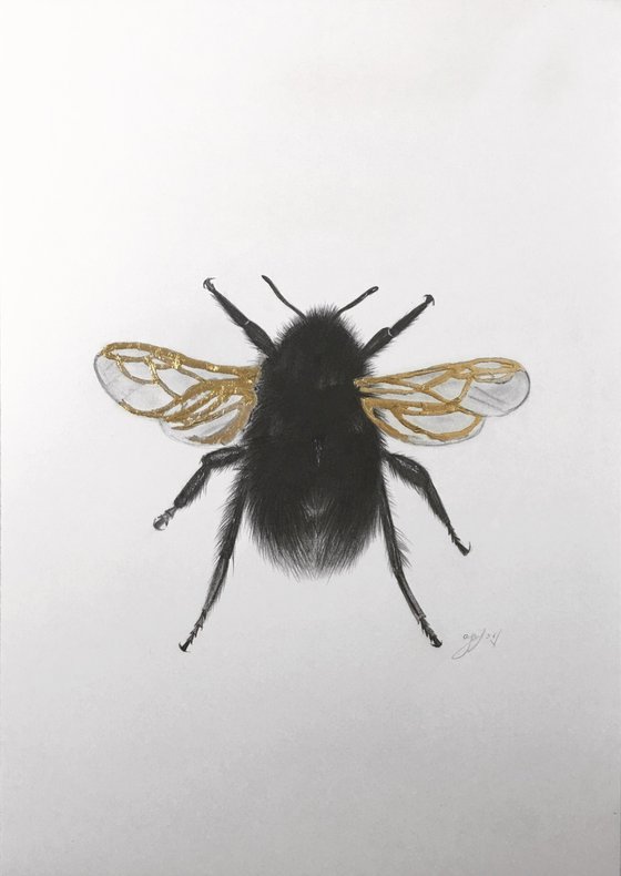 Gold leaf bumblebee