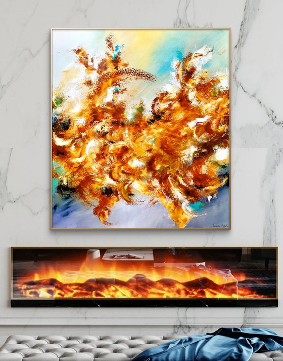 Stillness by the Fire