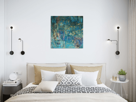 Aztec In Turquoise and Gold