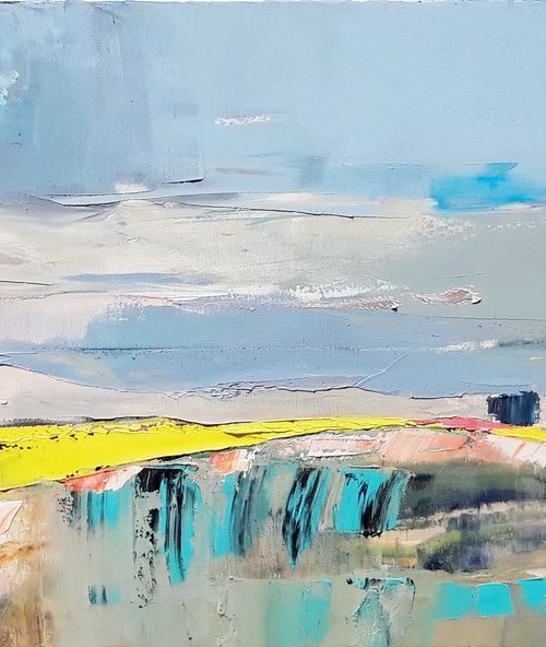 Spring field by Lesya Ros