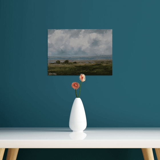Autumn Fields, Irish Landscape