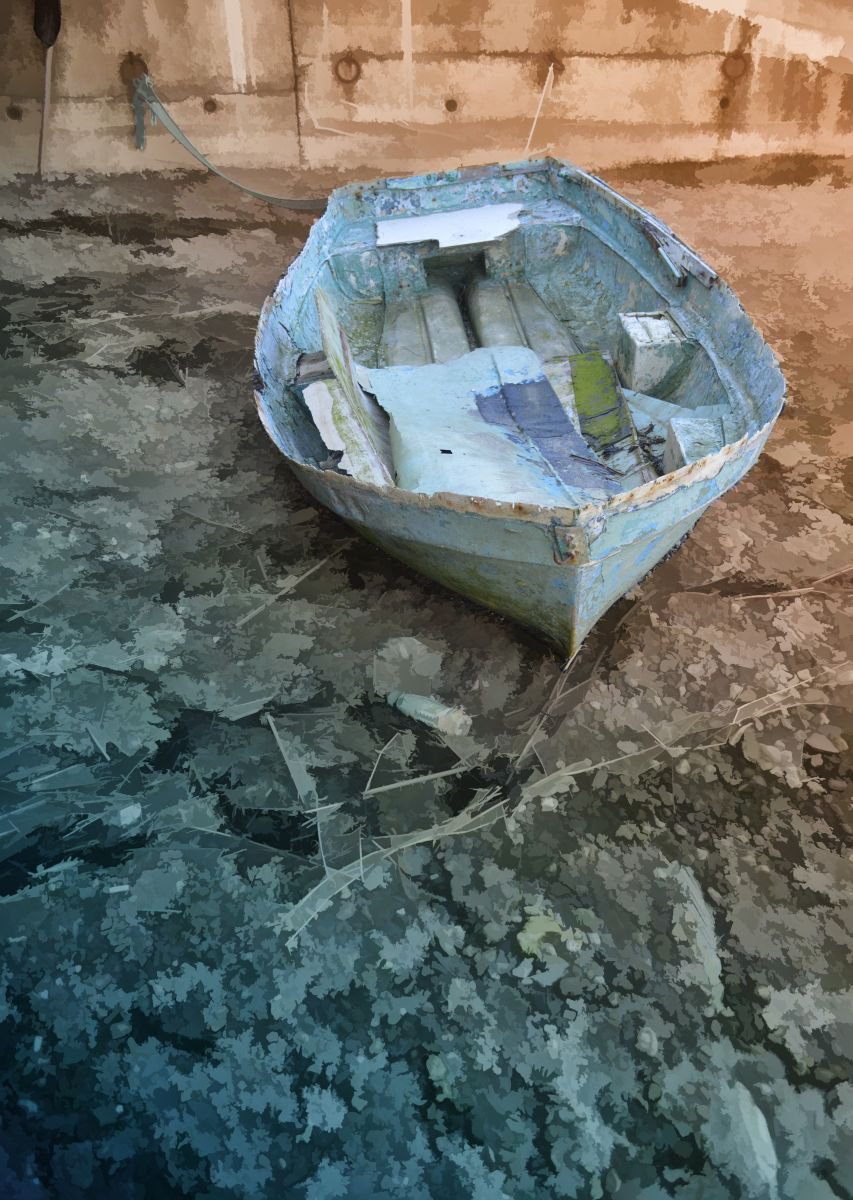 Change and decay by the Ferry Bridge, Shoreham by Christopher West