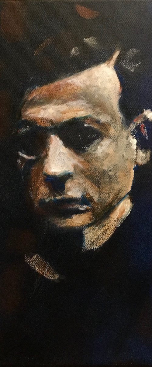 Portrait of Tristan Tzara by Dominique Dève
