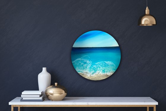 Ocean waves #42 Ocean painting
