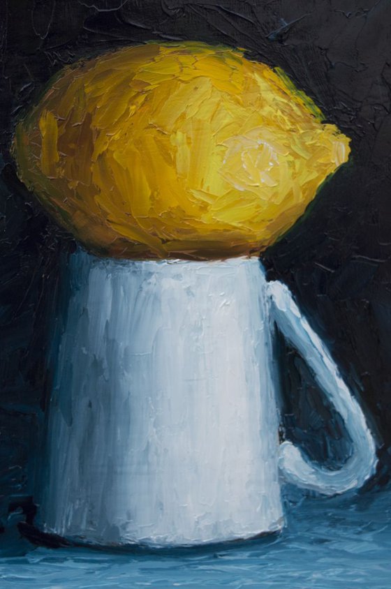 Emerge #5 - Tea pot, lemon and cup