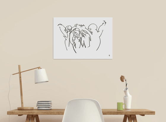 Abstract Family Portrait - Commission