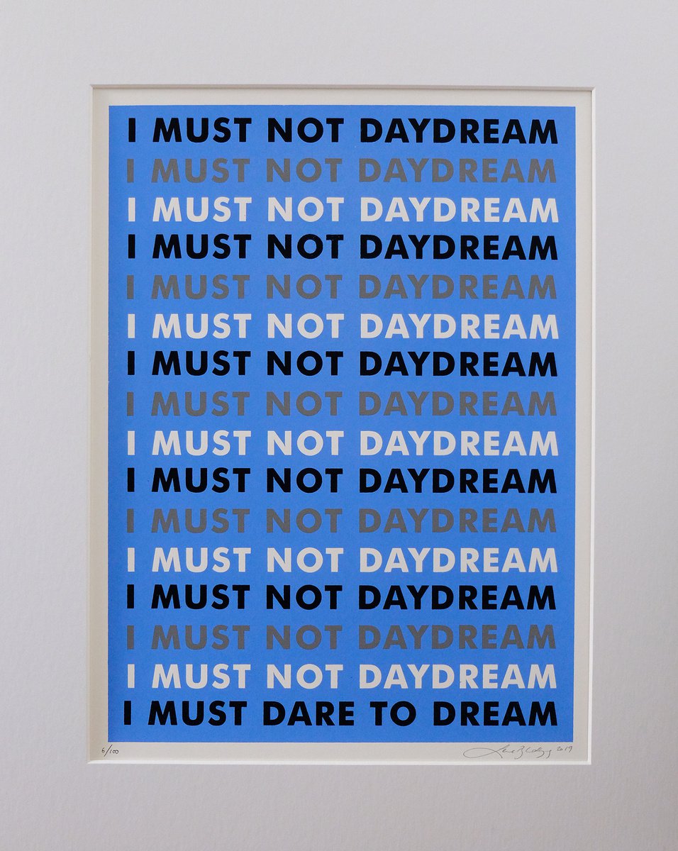I must dare to dream by Lene Bladbjerg