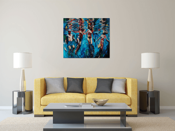 In the light of the water