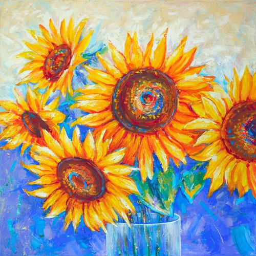 Sunflower's soul II by Liubov Kvashnina