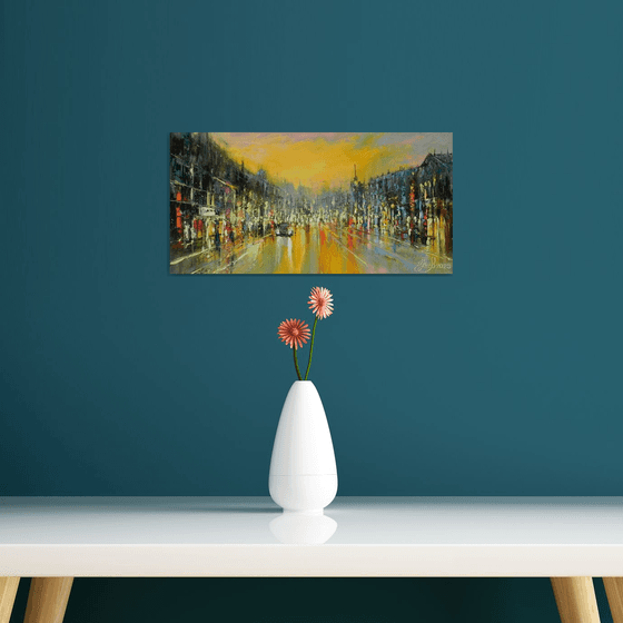 "City lights" Contemporary home decor