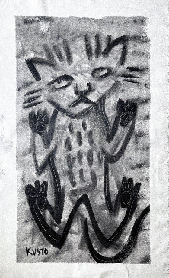 CAT ON LAP