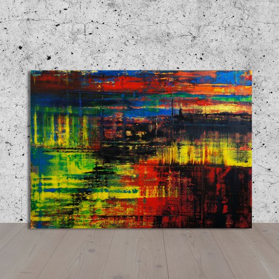 New York City (140 x 100 cm) XXL painting