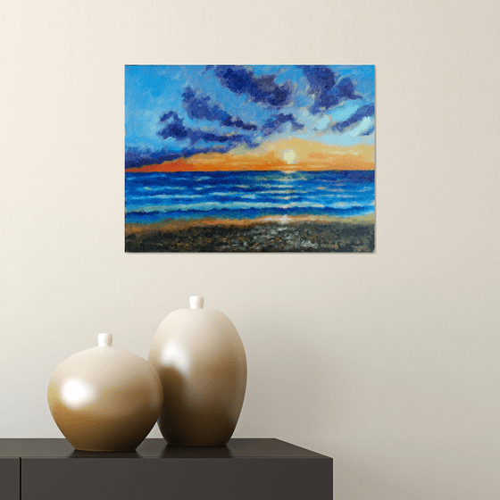 Seascape, Sea Stories - Sunset