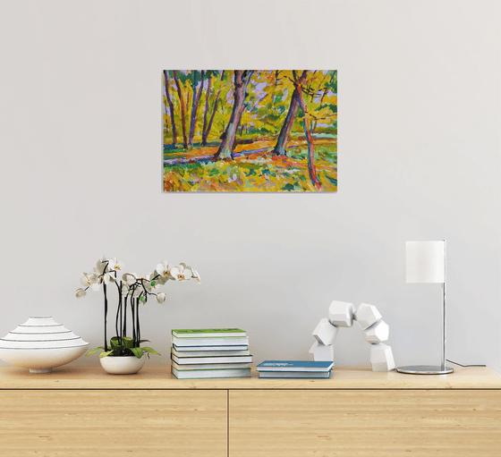 Plein air 20-10-2018 (autumn park)