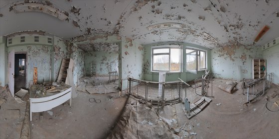#96. Pripyat Hospital Room 2 - XL size