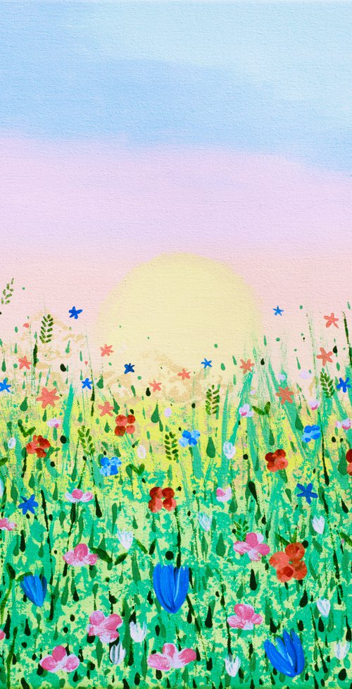 Joyful Meadow by Yvonne B Webb
