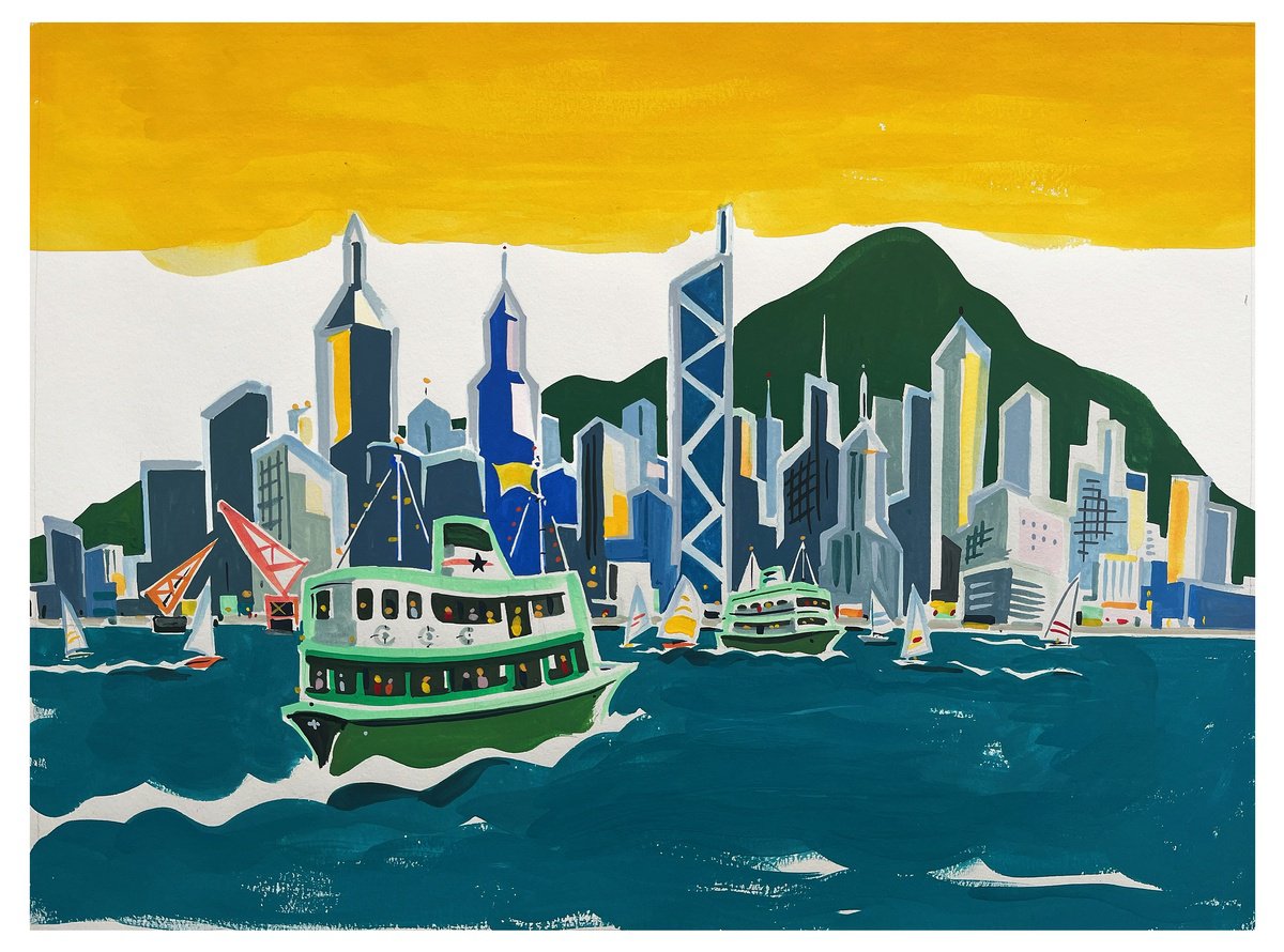 HONG_KONG-Star_Ferry by Andr Baldet