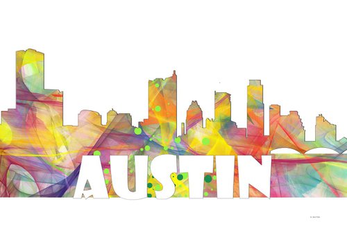 Austin Skyline MCLR2 by Marlene Watson