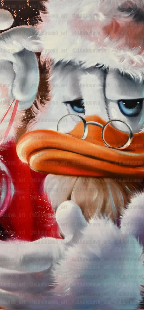 Santa Duck by Daria Kolosova