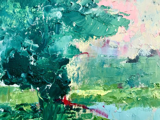 Enchanted Morning at Stourhead Lake