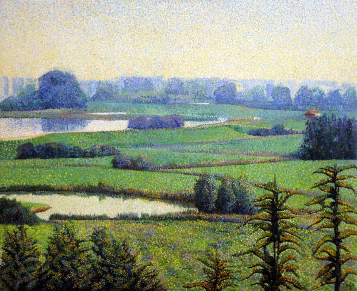 The Ooij polder by Corn Akkers