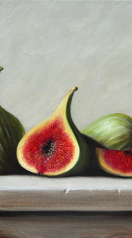 Green Figs 12x16in by Konstantin Javakhyan