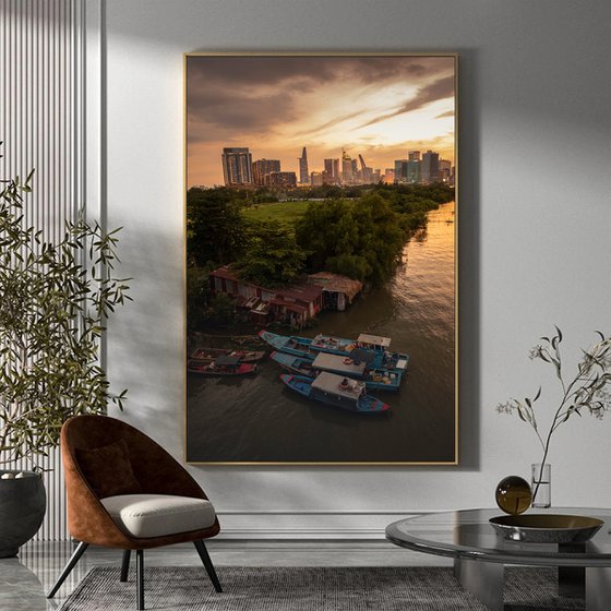 Sunset Over Saigon