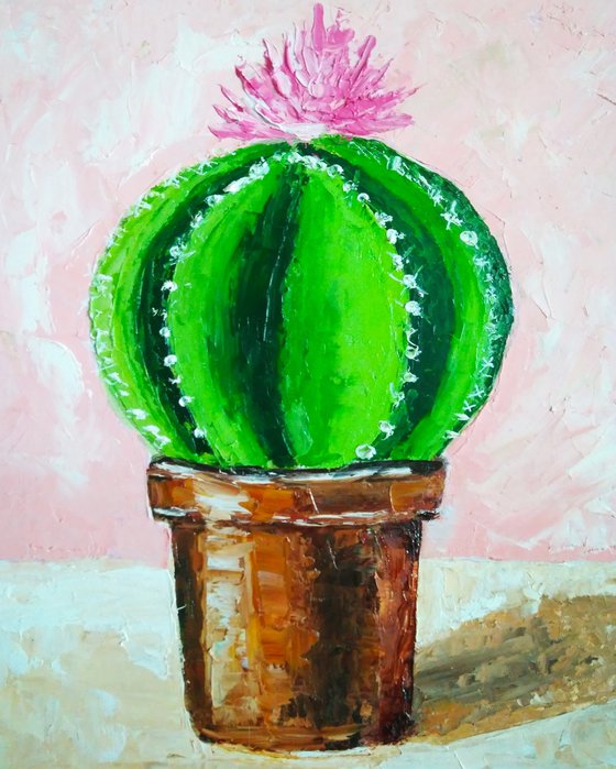 Still life with cactus № 2