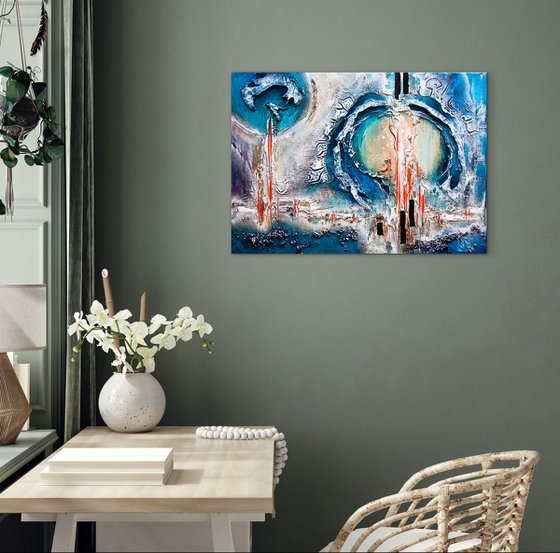 Creation of realities 3D painting