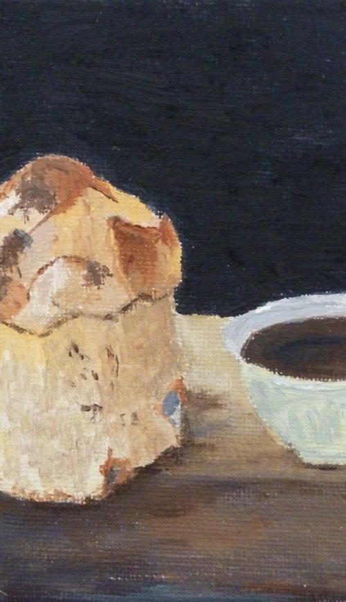 Panettone and Coffee by Maddalena Pacini