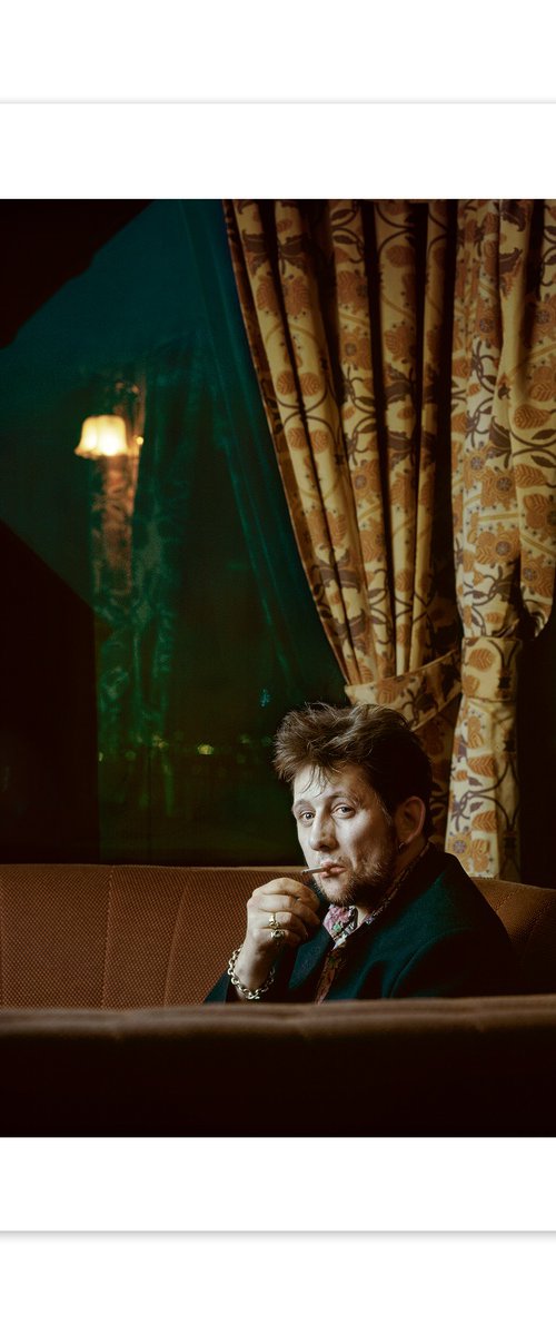 Shane Macgowan, Deer Park Hotel Bar, Dublin, Ireland. by John Angerson Studio